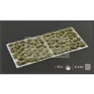 Gamers Grass TUFTS Realisztikus Burn - égett fű színű fűcsomók diorámához (6 mm self-adhesive - BURNED)