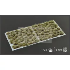  Gamers Grass TUFTS Realisztikus Burn - égett fű színű fűcsomók diorámához (6 mm self-adhesive - BURNED)