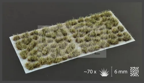 Gamers Grass TUFTS Realisztikus Burn - égett fű színű fűcsomók diorámához (6 mm self-adhesive - BURNED)