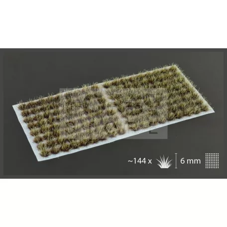 Gamers Grass TUFTS Realisztikus Burn - égett fű színű fűcsomók diorámához-Small 144 darab (6 mm self-adhesive - BURNED)