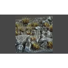   Gamers Grass TUFTS Realisztikus Burn - égett fű színű fűcsomók diorámához-Small 144 darab (6 mm self-adhesive - BURNED)