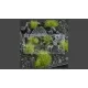 Gamers Grass TUFTS Realisztikus Dry Green színű fűcsomók diorámához (6 mm self-adhesive - DRY GREEN)