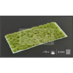   Gamers Grass TUFTS Realisztikus Dry Green színű fűcsomók diorámához (6 mm self-adhesive - DRY GREEN)