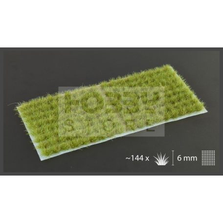Gamers Grass TUFTS Realisztikus Dry Green színű fűcsomók diorámához-Small 144 darab (6 mm self-adhesive - DRY GREEN)