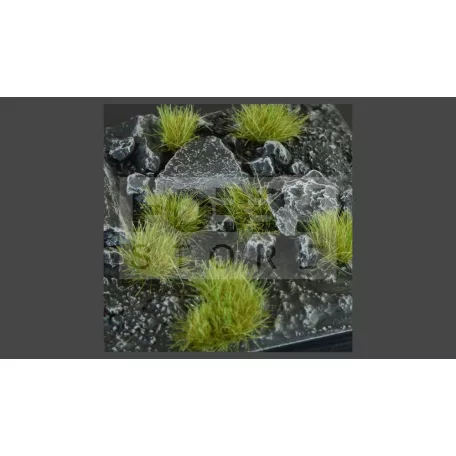 Gamers Grass TUFTS Realisztikus Dry Green színű fűcsomók diorámához-Small 144 darab (6 mm self-adhesive - DRY GREEN)
