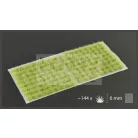 Gamers Grass TUFTS Realisztikus Light Green-világoszöld színű fűcsomók diorámához-Small 144 db (6 mm self-adhesive - Light Green)