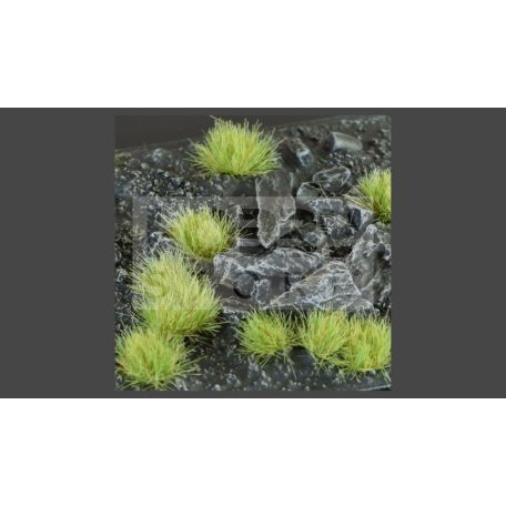 Gamers Grass TUFTS Realisztikus Light Green-világoszöld színű fűcsomók diorámához-Small 144 db (6 mm self-adhesive - Light Green)