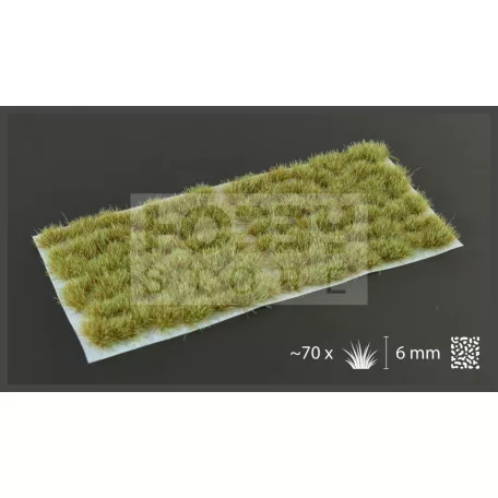 Gamers Grass TUFTS Realisztikus Mixed Green színű fűcsomók diorámához (6 mm self-adhesive - Mixed Green)