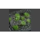 Gamers Grass TUFTS Realisztikus Strong Green-élénkzöld színű fűcsomók diorámához (6 mm self-adhesive - Strong Green)
