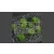 Gamers Grass TUFTS Realisztikus Strong Green-élénkzöld színű fűcsomók diorámához (6 mm self-adhesive - Strong Green)
