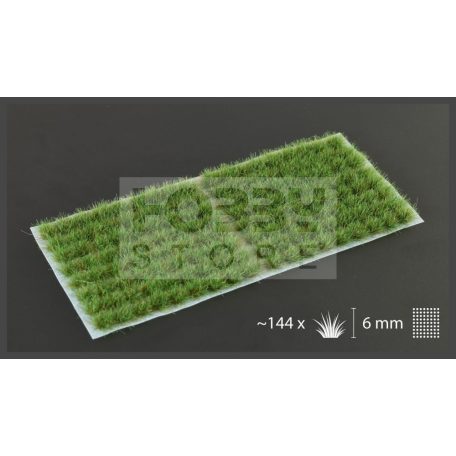 Gamers Grass TUFTS Realisztikus Strong Green-élénkzöld színű fűcsomók diorámához-Small 144 darab (6 mm self-adhesive - Strong Green)