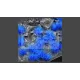GAMERS GRASS ALIEN TUFT (BLUE) - scifi témájú fűcsomók diorámákhoz-figurákhoz (6 mm self-adhesive - Alien BLue)