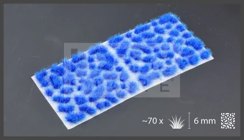 GAMERS GRASS ALIEN TUFT (BLUE) - scifi témájú fűcsomók diorámákhoz-figurákhoz (6 mm self-adhesive - Alien BLue)