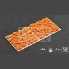   GAMERS GRASS ALIEN TUFT (FIRE) - scifi témájú fűcsomók diorámákhoz-figurákhoz (6 mm self-adhesive - Alien Fire)
