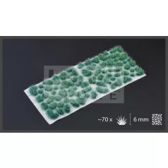   GAMERS GRASS ALIEN TUFT (TURQUOISE) - scifi témájú fűcsomók diorámákhoz-figurákhoz (6 mm self-adhesive - Alien Turquoise)