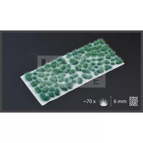 GAMERS GRASS ALIEN TUFT (TURQUOISE) - scifi témájú fűcsomók diorámákhoz-figurákhoz (6 mm self-adhesive - Alien Turquoise)