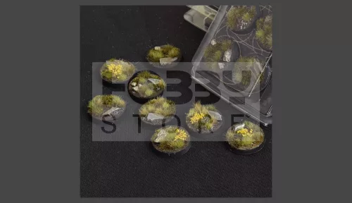 GAMERS GRASS - Highland Bases Round 32mm (x8) GGB-HLR32