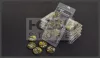 GAMERS GRASS - Highland Bases Round 40mm (x5) GGB-HLR40
