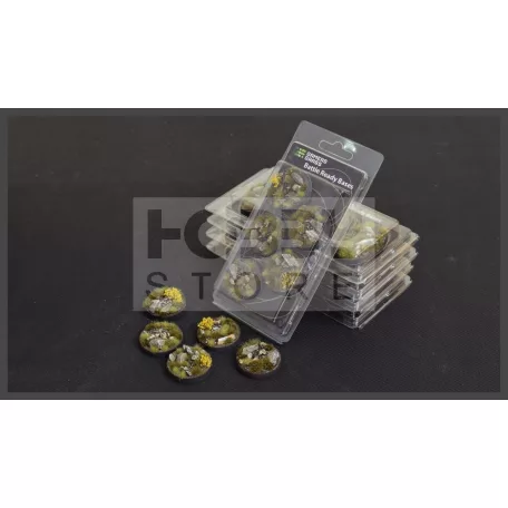 GAMERS GRASS - Highland Bases Round 40mm (x5) GGB-HLR40