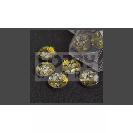 GAMERS GRASS - Highland Bases Round 40mm (x5) GGB-HLR40