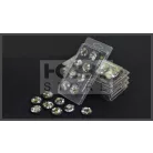 GAMERS GRASS - Winter Bases Round 32mm (x8) GGB-WR32