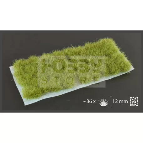 GAMERS GRASS SHRUBS TUFTS (XL) Realisztikus zöld színű bokrok diorámához (12 mm self-adhesive - Dense Green XL)