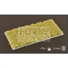   GAMERS GRASS SHRUBS TUFTS Realisztikus bézs színű bokrok diorámához (6 mm self-adhesive - Beige)