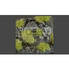 GAMERS GRASS SHRUBS TUFTS Realisztikus zöld színű bokrok diorámához (6 mm self-adhesive - Dense Green)