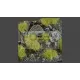 GAMERS GRASS SHRUBS TUFTS Realisztikus zöld színű bokrok diorámához (6 mm self-adhesive - Dense Green)