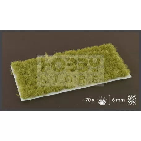 GAMERS GRASS SHRUBS TUFTS Realisztikus zöld színű bokrok diorámához (6 mm self-adhesive - Dense Green)