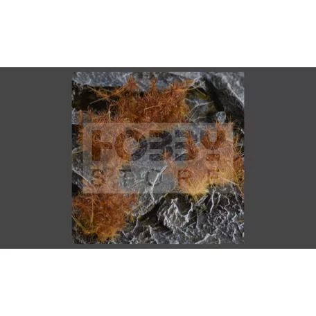 GAMERS GRASS SPikey TUFTS Realisztikus barna színű tüskés bokrok diorámához 70 darab (12 mm self-adhesive - Spikey Brown)