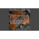 GAMERS GRASS SPikey TUFTS Realisztikus barna színű tüskés bokrok diorámához 70 darab (12 mm self-adhesive - Spikey Brown)