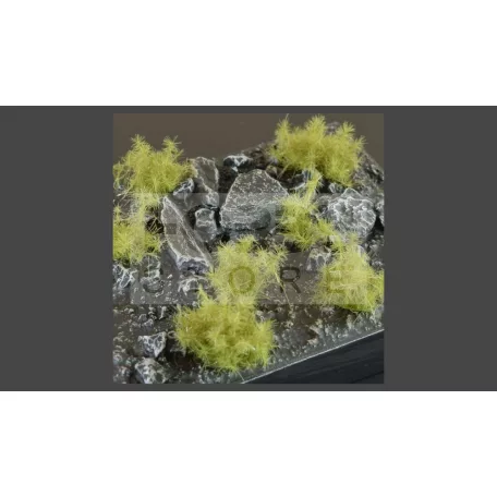 GAMERS GRASS SHRUBS TUFTS Realisztikus zöld színű tüskés bokrok diorámához (12 mm self-adhesive - Spikey Green)