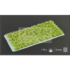   GAMERS GRASS SHRUBS TUFTS Realisztikus zöld színű cserjék-bokrok diorámához (4-6 mm self-adhesive - GREEN)