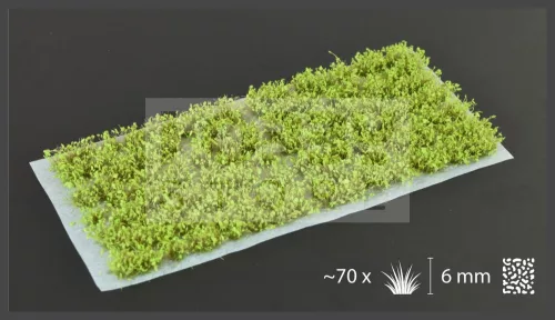GAMERS GRASS SHRUBS TUFTS Realisztikus zöld színű cserjék-bokrok diorámához (4-6 mm self-adhesive - GREEN)