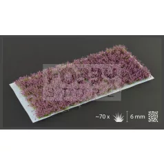   GAMERS GRASS BLOSSOM TUFTS Realisztikus Levendula színű virágcsomók diorámához (4-6 mm self-adhesive - Lavender Flowers)