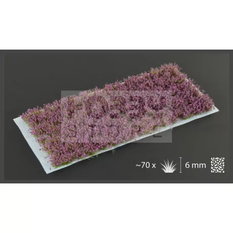 GAMERS GRASS BLOSSOM TUFTS Realisztikus Levendula színű virágcsomók diorámához (4-6 mm self-adhesive - Lavender Flowers)