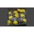 GAMERS GRASS BLOSSOM TUFTS Realisztikus sárga színű virágcsomók diorámához (4-6 mm self-adhesive - Yellow Flowers)