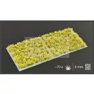 GAMERS GRASS BLOSSOM TUFTS Realisztikus sárga színű virágcsomók diorámához (4-6 mm self-adhesive - Yellow Flowers)