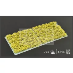   GAMERS GRASS BLOSSOM TUFTS Realisztikus sárga színű virágcsomók diorámához (4-6 mm self-adhesive - Yellow Flowers)