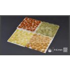 GAMERS GRASS DRY STEPPE SET - Realisztikus fűcsomó szett diorámához 140 darab (4-6 mm self-adhesive - Dry Steppe Set)