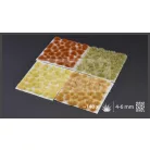 GAMERS GRASS DRY STEPPE SET - Realisztikus fűcsomó szett diorámához 140 darab (4-6 mm self-adhesive - Dry Steppe Set)