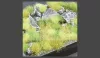 GAMERS GRASS GREEN MEADOW SET - Realisztikus fűcsomó szett diorámához 140 darab (4-6 mm self-adhesive - Green Meadow Set)