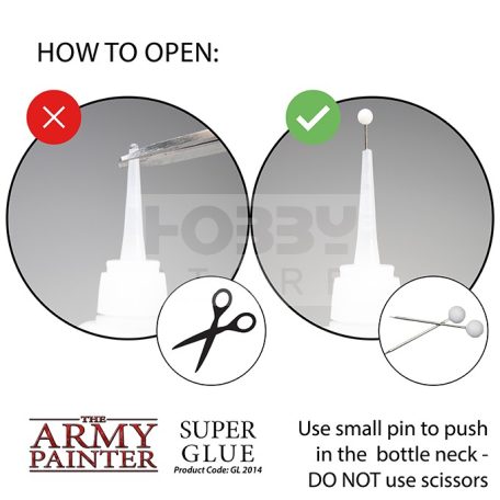 The Army Painter Super Glue - pillanatragsztó GL2014