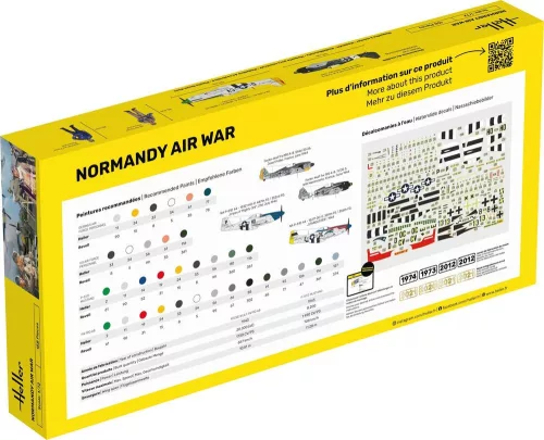 Heller Normandy Airwar 1:72 Starter Kit dioráma készlet – Heller H52329