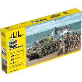 Heller Omaha Beach 1:72 Starter Kit dioráma készlet – Heller H52332