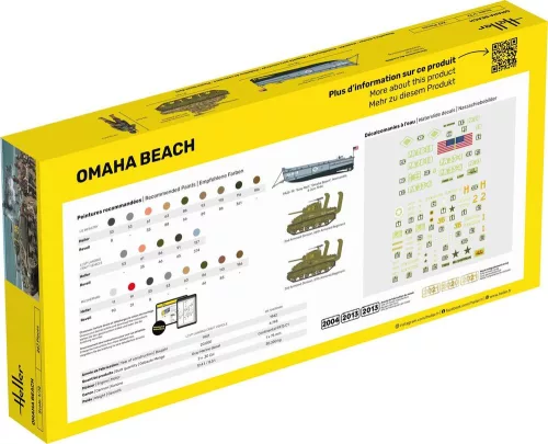 Heller Omaha Beach 1:72 Starter Kit dioráma készlet – Heller H52332