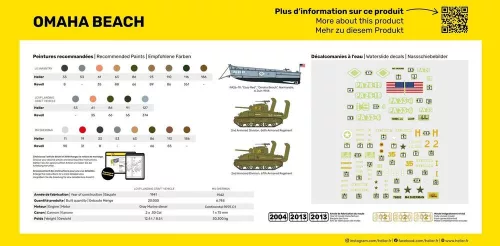 Heller Omaha Beach 1:72 Starter Kit dioráma készlet – Heller H52332