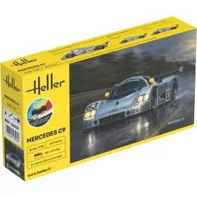 Heller Mercedes C9 1:43 Starter Kit autómakett – Heller H56107