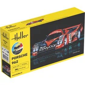 Heller Porsche 962 1:43 Starter Kit autómakett – Heller H56109
